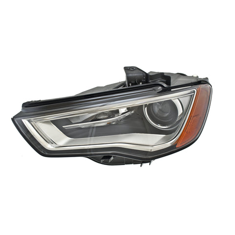 Driver Side Bi-Xenon (HID) Headlight Lens Housing For Audi A3 2015 - 2016
